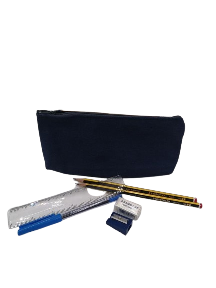 Federmappe mit Schreibset - Blau