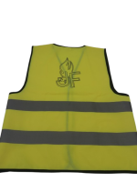 Warnweste mit Logo "JF"