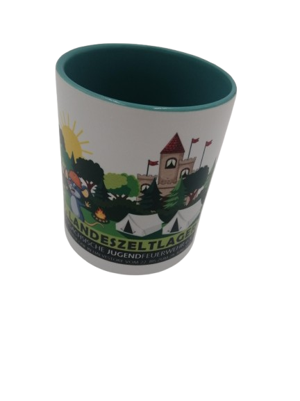 Keramiktasse 19. Landeszeltlager in Halvestorf